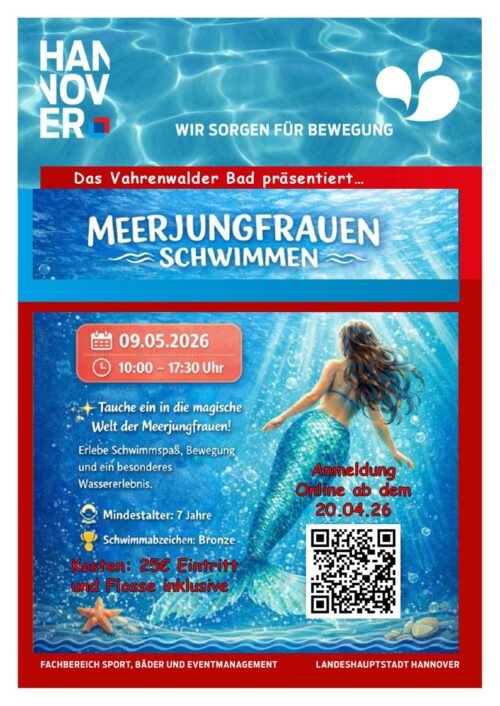Meerjungfrauenschwimmen